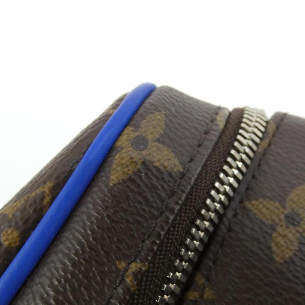LOUIS VUITTON Blue Monogram Pouch - Picture 4 of 7